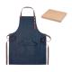 Delantal de cocina Denipur Ref.MDMO6264-AZUL 