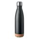 Botella acero inoxidable Aspen cork Ref.MDMO6313-NEGRO 