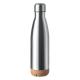 Botella acero inoxidable Aspen cork Ref.MDMO6313-PLATA MATE 