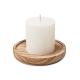 Porta velas madera Pentas Ref.MDMO6282-MADERA 