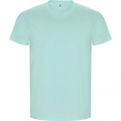 Camiseta tubular de manga corta en Algodón Orgánico GOLDEN
