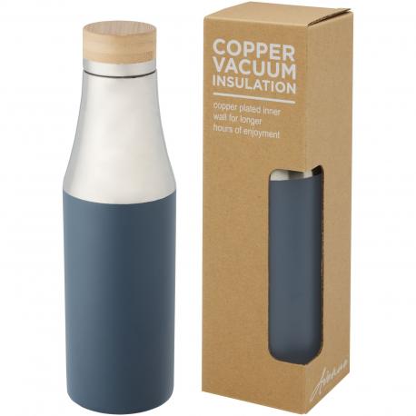 Botella de acero inoxidable con aislamiento al vacío de cobre de 540 ml Hulan