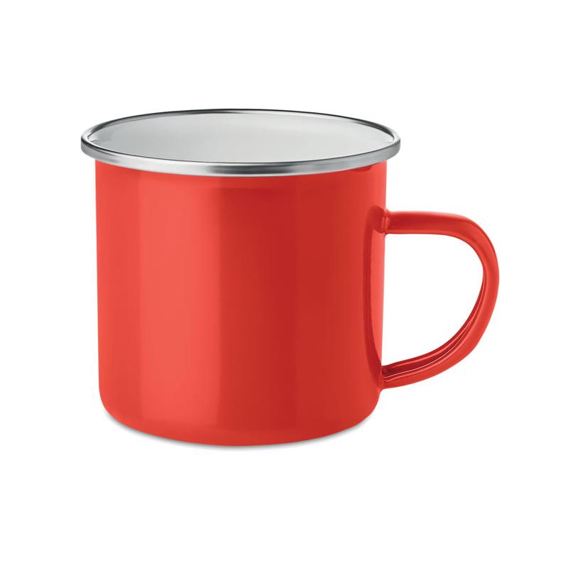 Taza personalizada color metálico