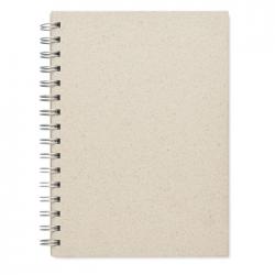 Libreta anillas a5 papel hierba Grass book