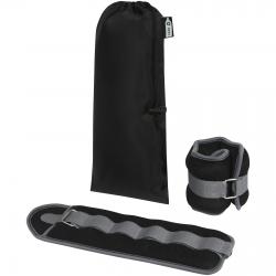 Set de 2 pesas ajustables de 1 kg para tobillos y muñecas Heather