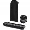 Set de 2 pesas ajustables de 1 kg para tobillos y muñecas Heather