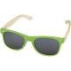 Gafas de sol de bambú Sun ray Ref.PF127005-VERDE LIMA 