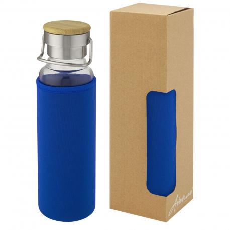 Botella de vidrio borosilicato con funda de neopreno de 660 ml Thor