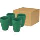 Set de regalo de 4 vasos apilables de 280 ml Staki Ref.PF100686-VERDE 