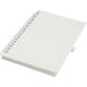 Libreta a5 con espiral fabricada a partir de cartones de leche recilados Dairy dream Ref.PF107783-BLANCO ROTO 