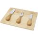 Tabla de quesos y utensilios de bambú Ement Ref.PF113301-NATURAL