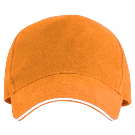 Gorra de 5 paneles con sándwich a contraste Eris