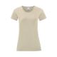 Camiseta para mujer color Iconic 150g/m2 Ref.1325-NATURAL