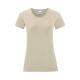 Camiseta para mujer color Iconic 150g/m2 Ref.1325-NATURAL