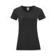 Camiseta para mujer color Iconic 150g/m2 Ref.1325-NEGRO