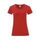 Camiseta para mujer color Iconic 150g/m2 Ref.1325-ROJO