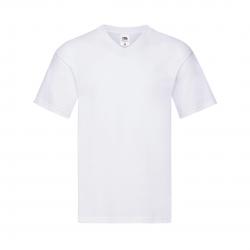 Camiseta blanca de adulto Iconic V-Neck 140g/m2