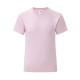 Camiseta de niña color Iconic 150g/m2 Ref.1329-ROSA