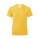 Camiseta de niña color Iconic 150g/m2 Ref.1329-DORADO