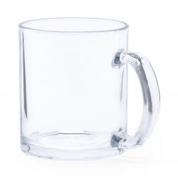 Tazas de cristal personalizadas transparentes para el café y té