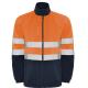 Chaqueta polar de alta visibilidad Altair Ref.RHV9305-MARINO/NARANJA FLUOR