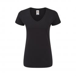 Camiseta de mujer color Iconic V-Neck 150g/m2