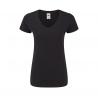 Camiseta de mujer color Iconic V-Neck 150g/m2