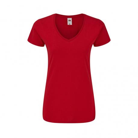 Camiseta de mujer color Iconic V-Neck 150g/m2