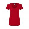 Camiseta de mujer color Iconic V-Neck 150g/m2