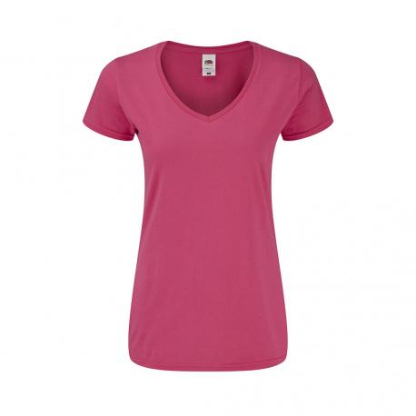 Camiseta de mujer color Iconic V-Neck 150g/m2