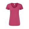 Camiseta de mujer color Iconic V-Neck 150g/m2