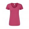 Camiseta de mujer color Iconic V-Neck 150g/m2