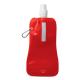 Botella de agua de silicona plegable Gates Ref.MDMO8294-ROJO TRANSPARENTE 