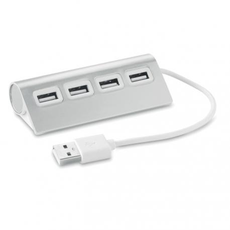 Hub usb de 4 puertos Aluhub