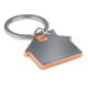 Llavero personalizado en forma de casa Imba Ref.MDMO8877-NARANJA 