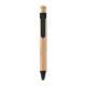 Bolígrafo de bambú Toyama Ref.MDMO9481-NEGRO 