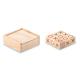 Juego tres en raya de madera Tic tac toe Ref.MDMO9493-MADERA 