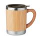 Vaso de acero inoxidable 300ml Mokka Ref.MDMO9689-MADERA 