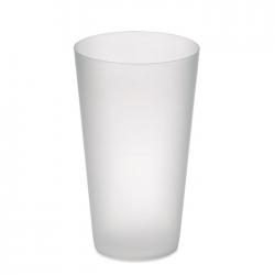 Frosted pp cup 550 ml Festa cup