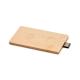 Memoria USB 16GB carcasa bambú Creditcard plus Ref.MDMO1203-MADERA 