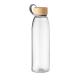 Botella personalizada de vidrio 500ml Fjord white Ref.MDMO6246-TRANSPARENTE 