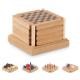 Set de 4 posavasos Coastgame Ref.MDMO6382-MADERA 