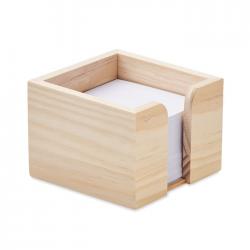 Dispensador de notas madera Sequoia