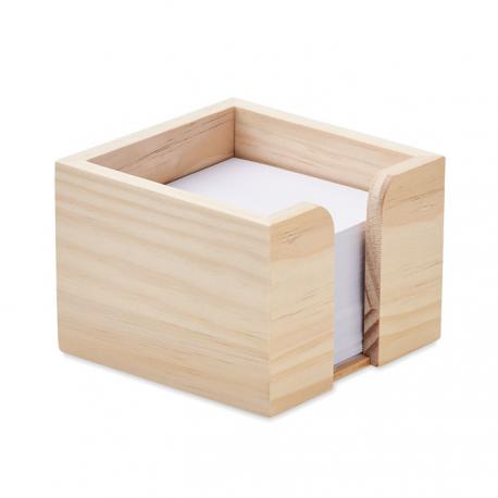 Dispensador de notas madera Sequoia