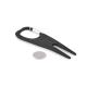 Herramienta aluminio divot golf Mulligan Ref.MDMO6524-NEGRO 