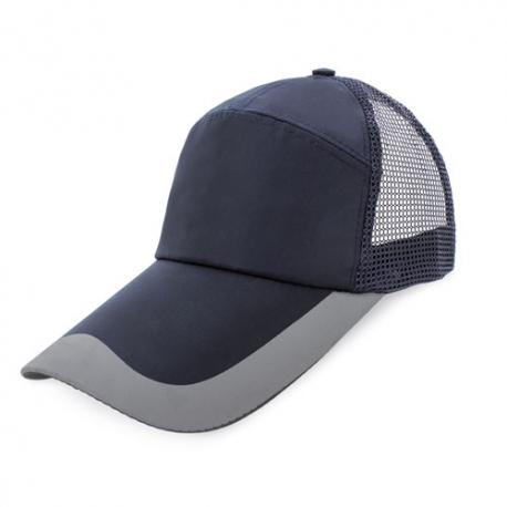 Gorra visera larga 3 paneles Hamilton