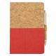 Libreta ecológica 21x14cm Natur Ref.CF10050-ROJO 