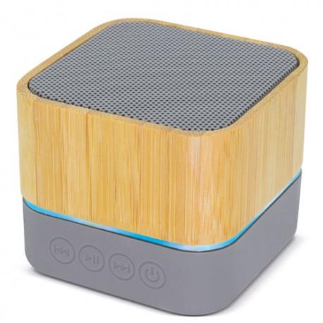 Altavoz bluetooth de bambu 