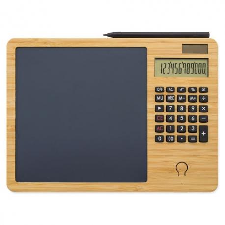 Calculadora bambu con pizarra automatica glasgow