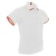 Polo bandera hombre patrios bl Ref.CFT669-BLANCO